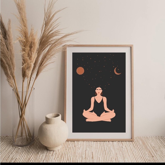 Boho women print frames - Picture 1 of 3